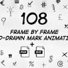 Free Videohive 50034251 108 Frame By Frame Animated Marks Pack