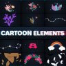 Free Videohive 48471064 Cartoon Elements for After Effects