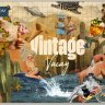 Free Download: Vintage Vacay – Collage Creator Kit for Perfect Summer Graphics