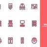 Free Videohive 50406640 Workplace Icon Set for Premiere Pro