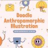 Free Doodle Anthropomorphic Illustration Set LHKFK4N