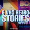 Free Videohive 44528086: Transform Social Media with VHS Retro Stories