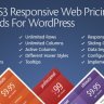 Free CSS3 Responsive WordPress Compare Pricing Tables