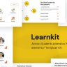 Free LearnKit - Elementos de Aprendizaje Electrónico Template Ki