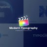 Enhance Your Video Editing with Free Modern Typography