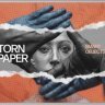 Unlock Creativity with Free Torn Cut Out Paper Photo Effect - 92015964