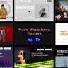 Free Videohive 43721530 Music Visualizers Posters for Premiere Pro on GFXInspire