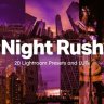 Experience the Neon Magic: Free 20 Night Rush Lightroom Presets and LUTs