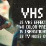 Unleash Nostalgia: Free VHS Effects Pack for Premiere Pro - GFXInspire Delivers