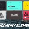 Unlock Creativity: Free Typography Elements | MOGRT for Premiere Pro