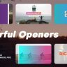 Unlock Creativity with Free Videohive 48864351 Colorful Openers | MOGRT