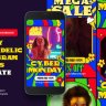 Free Videohive 41767607: Groovy Psychedelic Instagram Stories MOGRT