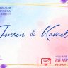 Free Videohive 45757004 4 in 1 Floral Wedding Invitation Blue MOGRT