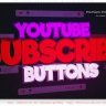 Free Videohive 48660692 Youtube Subscribe Buttons PACK