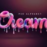 Unleash Creativity with the Free Cream Alphabet - GFXInspire