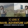 Free Videohive 50930907 C-Log3 Travel Adventure and Standard Color LUTs