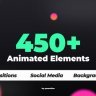 Free 450+ Elements Kit After Effects - Elevate Your Videos with GFXInspire