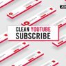 Elevate Your Content with Free Videohive 26355376 Clean Youtube Subscribe