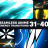 Free Videohive 51405342 Seamless Energy Anime Transitions