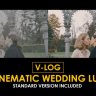 Free Videohive 51379297 V-Log Cinematic Wedding and Standard Color LUTs