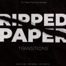 Free Ripped Paper Transitions for Stunning Visual Effects | GFXInspire