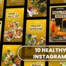 Free Videohive 51516428 Healthy Food Instagram and TikTok Story Reel