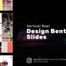 Free Videohive 51620018 Vertical Reels: 'Design Bento Slides'