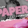 Free Videohive 51654351 Crumpled Paper Transitions, GFXInspire