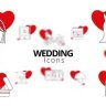 Download Free Videohive 51941185 Wedding Icons on GFXInspire