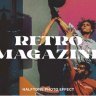 Free Retro Magazine Halftone Photo Effect