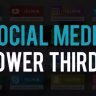 Free Videohive 52444491 Social Media Lower Thirds, GFXInspire