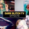 Free Videohive 52647142: Dark Glitch TV for After Effects
