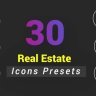 Free 30 Animated Real Estate Icons for After Effects | GFXInspire