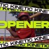 Free Videohive 52759587 Opener Kinetic MOGRT