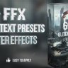 Free 600 Glitch Text Presets | Enhance Your Video Projects with GFXInspire