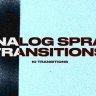 Free Videohive 52737288 Analog Spray Transitions from GFXInspire