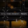 Free Full Frame Ornaments Presets for After Effects | GFXInspire