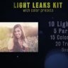 Free Light Leaks With Color Presets