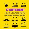 Cartoon Animated Face Pack 03 - Free Videohive Template from GFXInspire