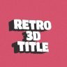 Free Videohive 53873949 Retro 3D Titles | MOGRT