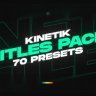 Free Videohive 51311764 Kinetic Titles for Premiere Pro