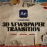 Free Videohive 54080110 3D Newspaper Transition