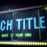 Free Videohive 54289440 Led Tech Titles, GFXInspire