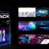 Free Videohive 54337281 Glitch Text Transitions Pack 12 | MOGRT