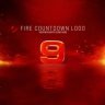 Free Videohive 54471310 Fire Countdown Logo