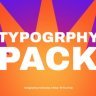 Free Videohive 54745408 9 Typography Clearance Pack | Premiere Pro