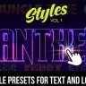Free Videohive 55216286 AE Cinematic Styles