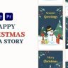 Free Videohive 55654655 Merry Christmas Instagram Story