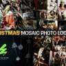 Free Videohive 55725863 Christmas Mosaic Photo Logo 02