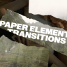 Free Videohive 55772456 Paper Elements Transitions